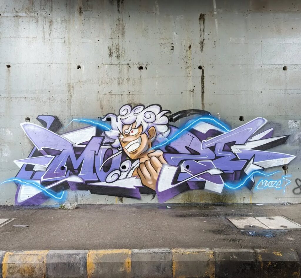 Graffiti art by mooz.one