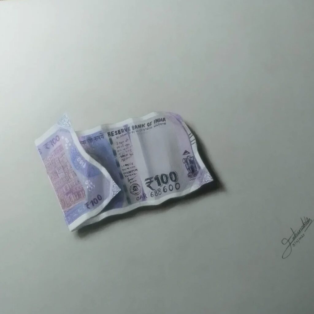 3D Pencil Drawing by Farruartist