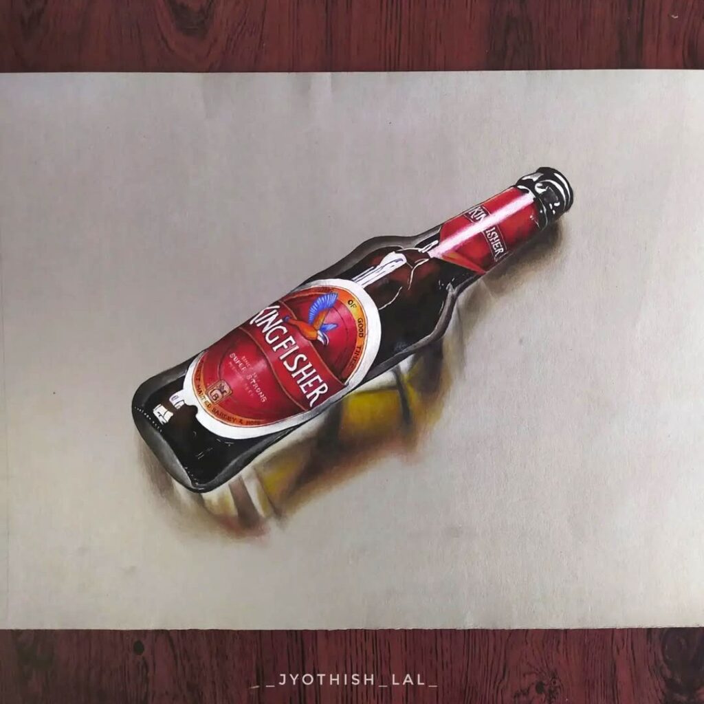 3D Pencil Drawing by Jyothish Lal