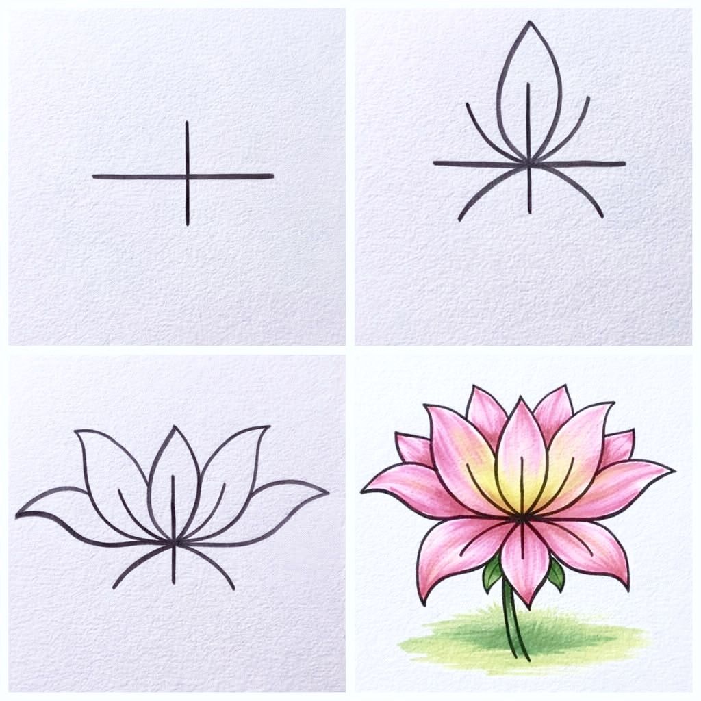 Lotus Drawing Ideas