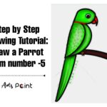 How to Draw a Parrot Step by step