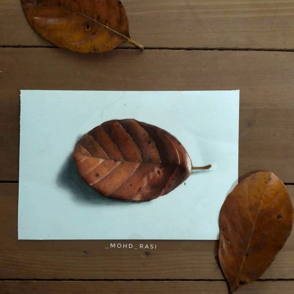 Realistic 3D Pencil Drawing by Mohd Razzi
