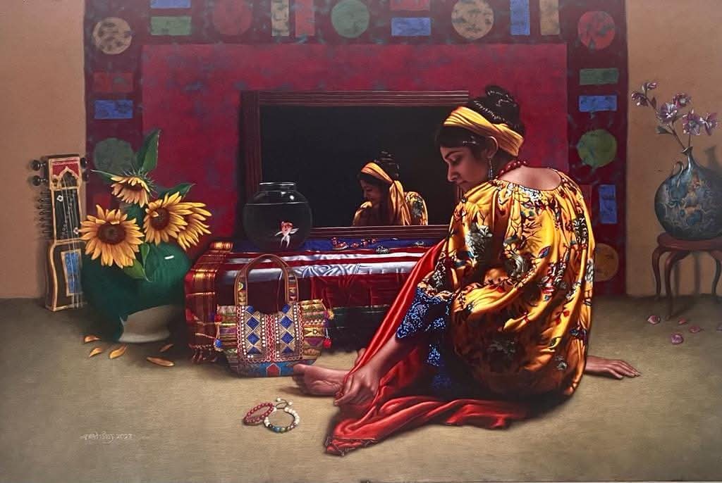 Hyper realistic pencil drawing by Shashikant Dhotre