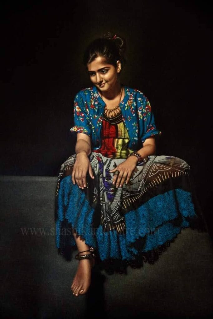 Hyper realistic pencil drawing by Shashikant Dhotre