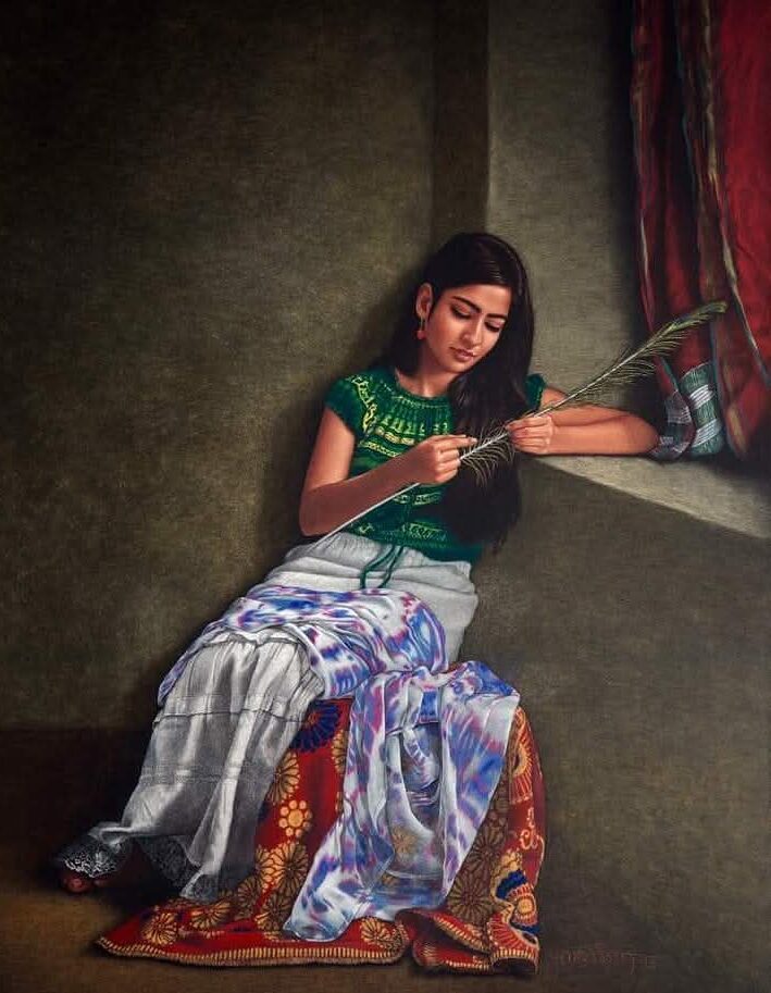 Hyper realistic pencil drawing by Shashikant Dhotre