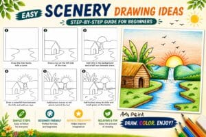Easy Scenery Drawing Ideas