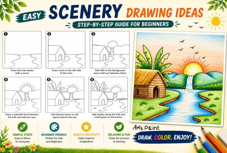 Easy Scenery Drawing Ideas