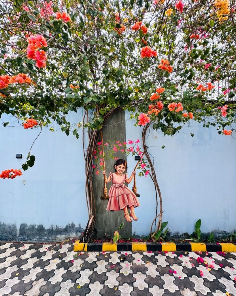 Street Wall Paintings by Artist Nishad