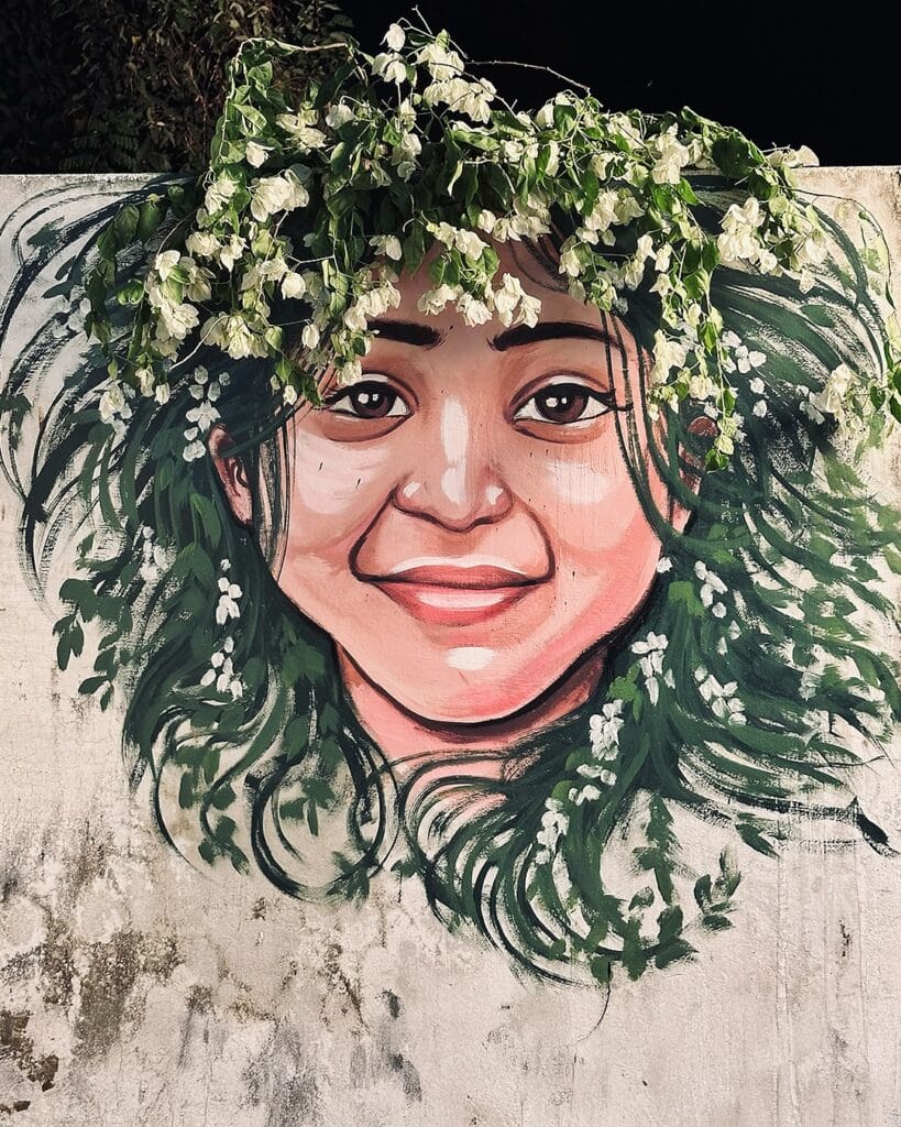 Street Wall Paintings by Artist Nishad