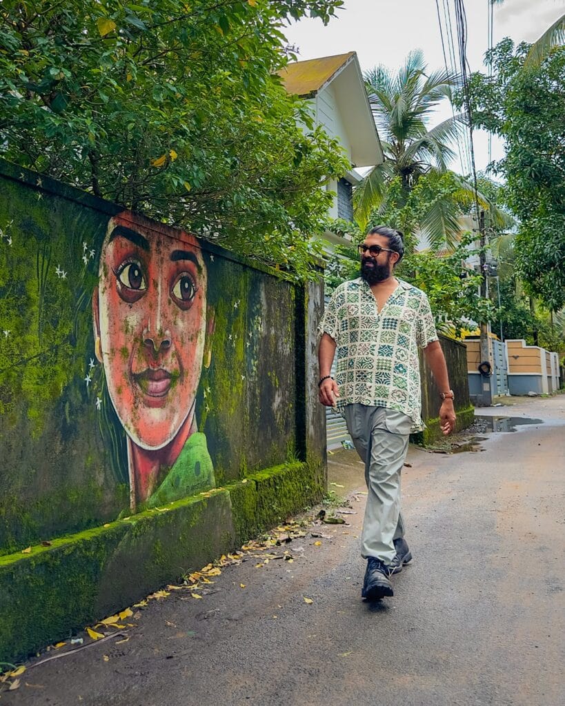 Street Wall Paintings by Artist Nishad